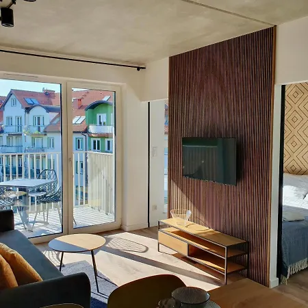 Port Stylowy Loft- W Cenie Klimatyzacja, Baseny, 2 Jacuzzi, Sauna, Szlafroki, Bawialnia